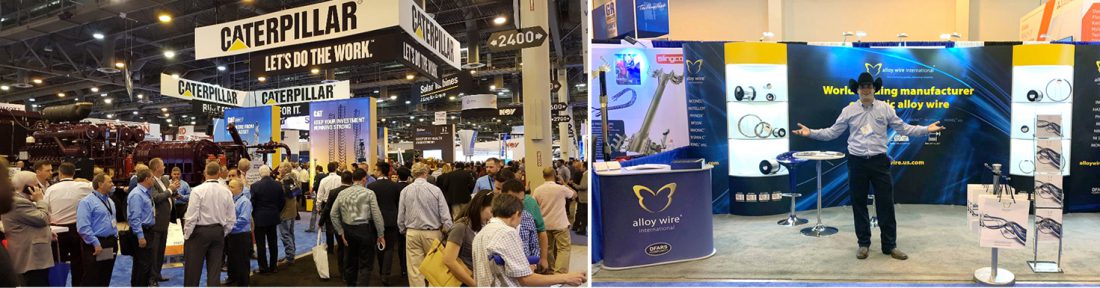 Brewing up a storm at OTC - Alloy Wire International 8
