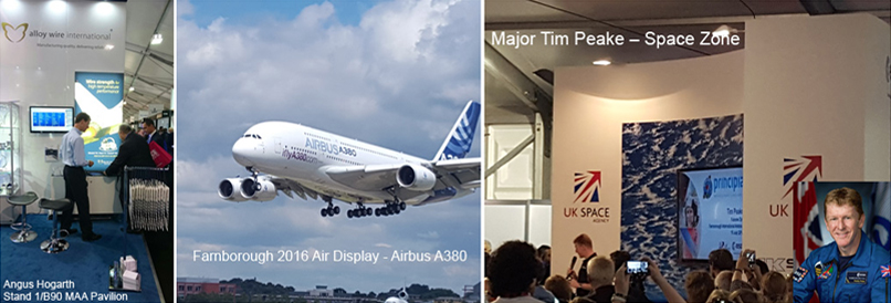 Most successful Farnborough Airshow yet - Alloy Wire International 6