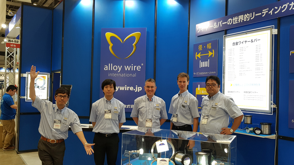 Alloy Wire International in Japan as part of Far Eastern sales drive - Alloy Wire International 1