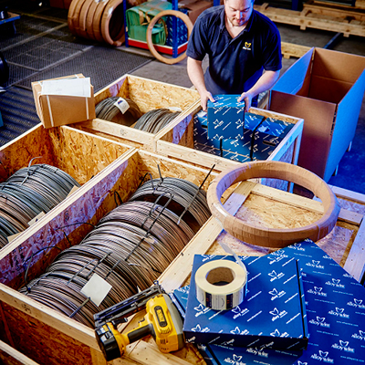 AWI breaks £10m sales barrier after trio of new contracts - Alloy Wire International 3