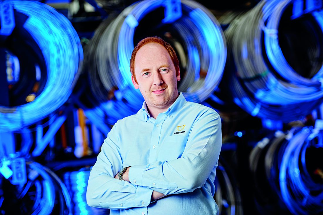 Prestige role for Kevin - Alloy Wire International 2