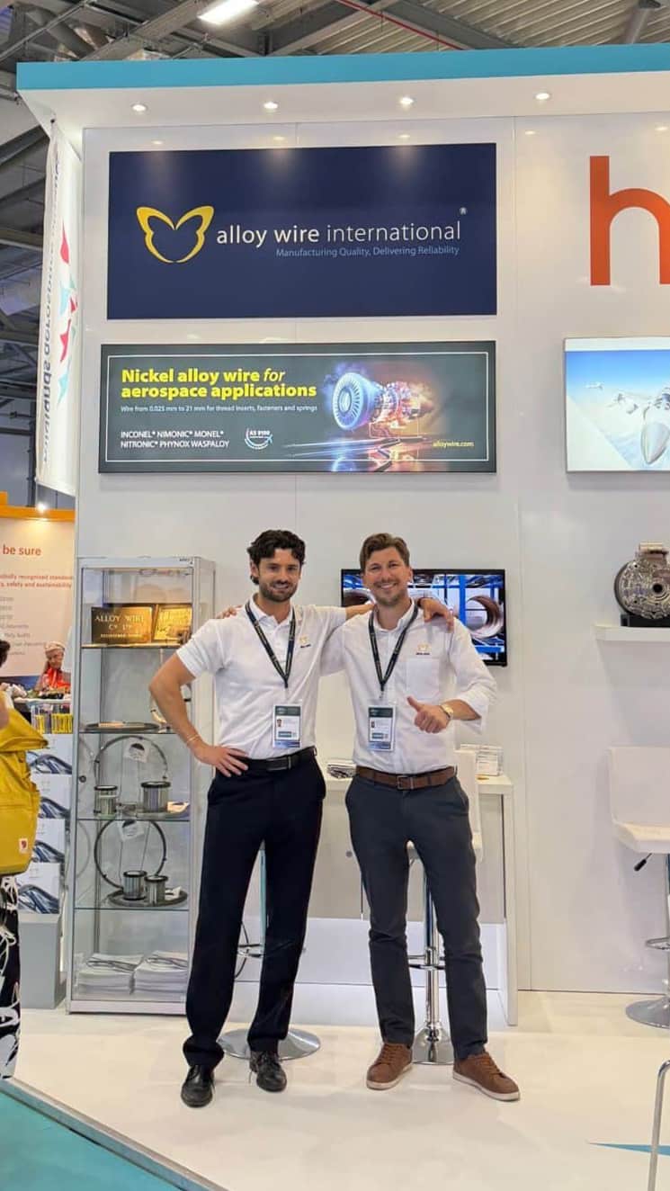 Strengthening Global Aerospace Connections at Farnborough 2026 - Alloy Wire International 1